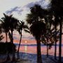 Sunrise, Sunset Island - Oil on canvas 16 x 16 Copyright 2009 Tim Malles (640x638)